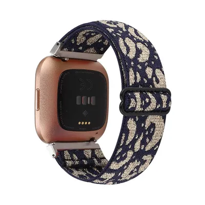 Simple Ethnic Japanese Buckle Jacquard Wristlet Apple Strap
