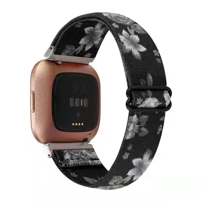 Simple Ethnic Japanese Buckle Jacquard Wristlet Apple Strap