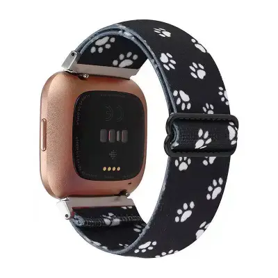 Simple Ethnic Japanese Buckle Jacquard Wristlet Apple Strap