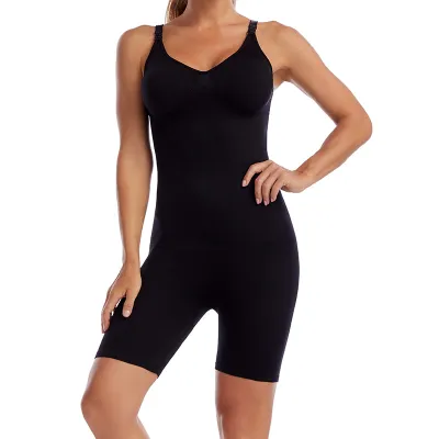 Women Simple Solid Color Belly Tinting Hip Lifting Sling Shaper