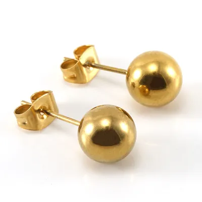 Women's Geometric Stainless Steel Pearl Rhinestone Earrings