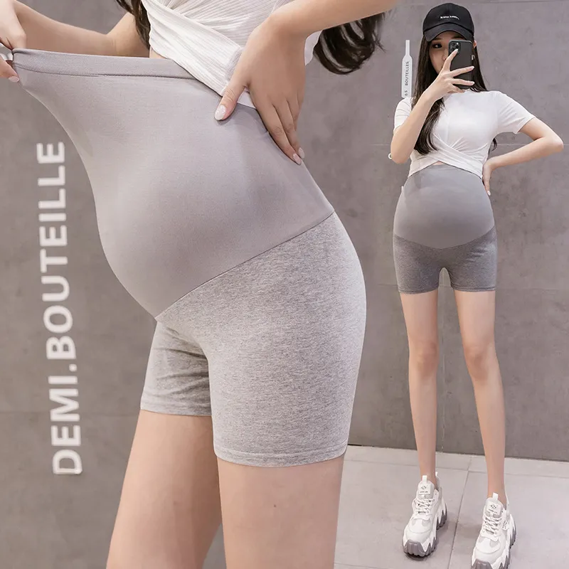Summer Maternity Anti-Light Bottoming Safety Pants