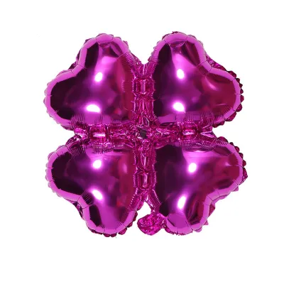 Wedding Party Four-Leaf Clover Aluminum Film Balloon Decoration 50-Set