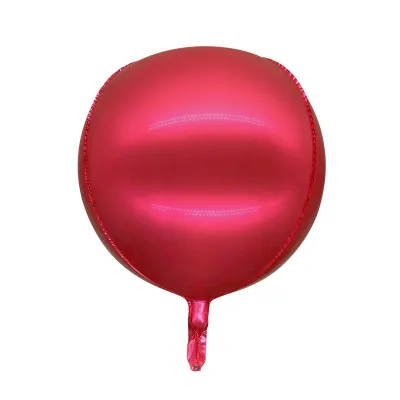 10 Inch Round Aluminum Foil Aluminum Film Balloon Wedding Birthday Party Venue Decoration 20-Set