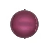 10 Inch Metal Burgundy