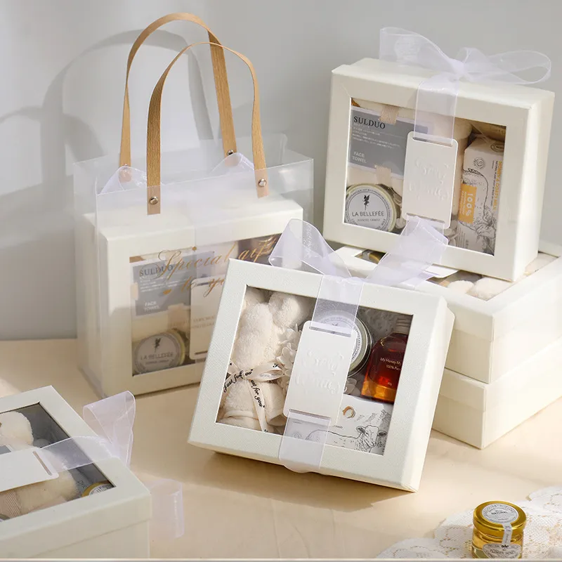 Party Gift Towel Set in Gift Box 20*17*7cm