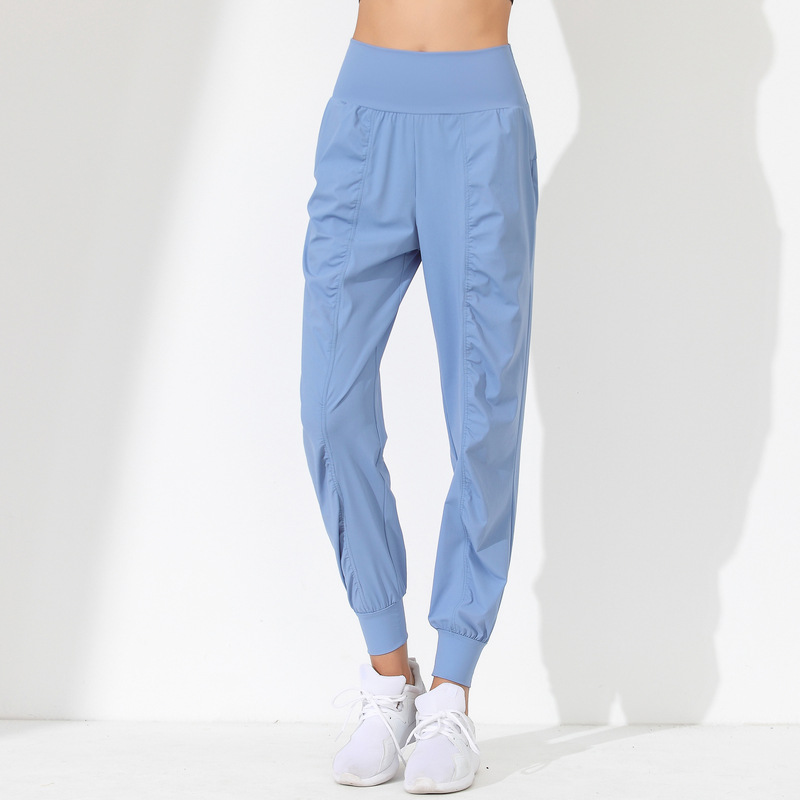 Wholesale Women Casual Solid Color Waist Quick-Drying Sports