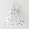 White Colorful Dot