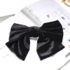 Black Bow Hairpin