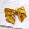 Yellow Bow Hairpin