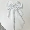 White Spring Clip