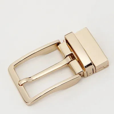 Men Women Fashion Business Metal Accessories Square Pin Belt Buckle