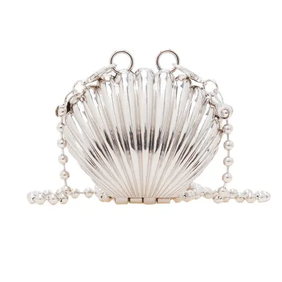 Fashion Exquisite Women Acrylic Mini Shell Crossbody Chain Bag