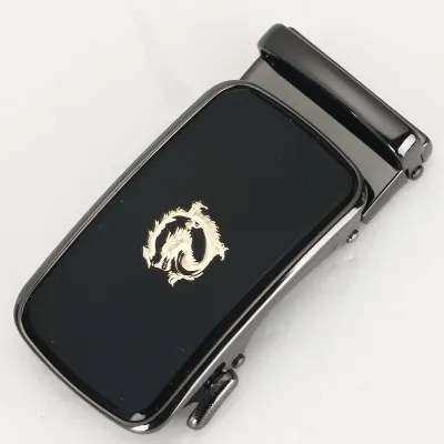 Men's Fashion Business Metal Original Design Simple Electroplating Automatic Buckle Belt