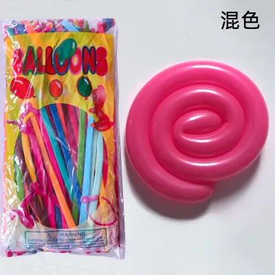 1.8G Birthday Party Latex Strip Balloon Decoration 100-Bag