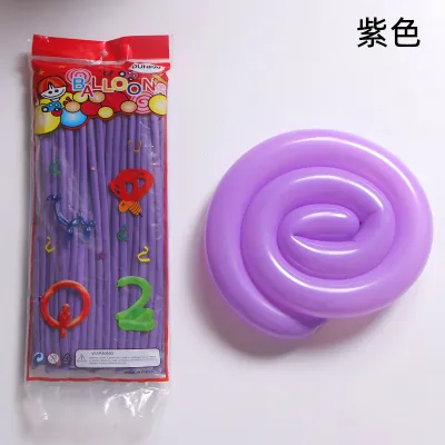1.8G Birthday Party Latex Strip Balloon Decoration 100-Bag