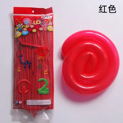1.8G Birthday Party Latex Strip Balloon Decoration 100-Bag