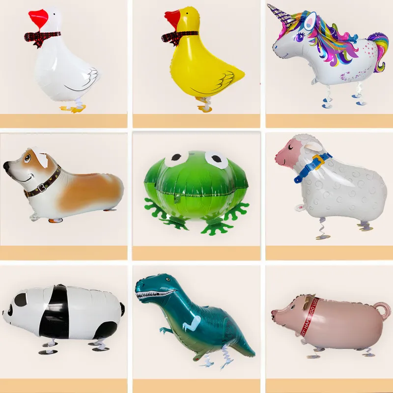 Cartoon Cute Animal Shape Party Aluminum Film Balloon Decoration
