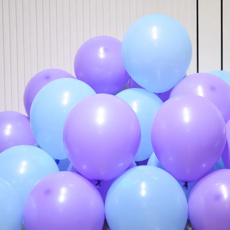 2.3G Children Birthday Party Wedding Wedding Scene Layout Thickened Balloon Decoration 100-Bag