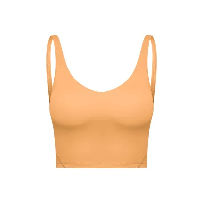Women Yoga Solid Color Shockproof Running High Intensity Sports Bra