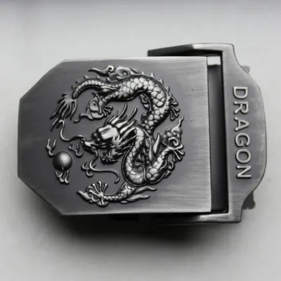 Men Fashion Business Metal Alloy Belt Buckle Automatic Coarse