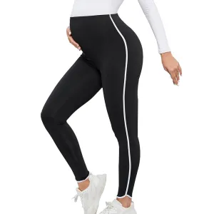 Pregnant Women Casual High Waist Elastic Yoga Leggings