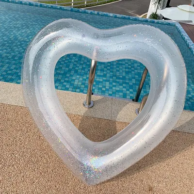 Adult Heart-Shaped Enlarged Thickened Swimming Ring