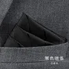 Black Pocket Towel