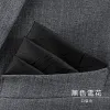Black Snowflake Pocket Towel