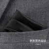 New Black Fine Line Pocket Towel