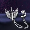 Silver Angel Wings Sword Of King