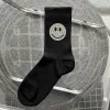 Black Silver Smiley Face Tube