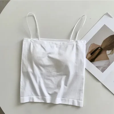 Solid Color Summer Basic Women Spaghetti Strap Camis Tank Top