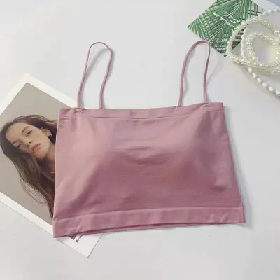 Solid Color Summer Basic Women Spaghetti Strap Camis Tank Top
