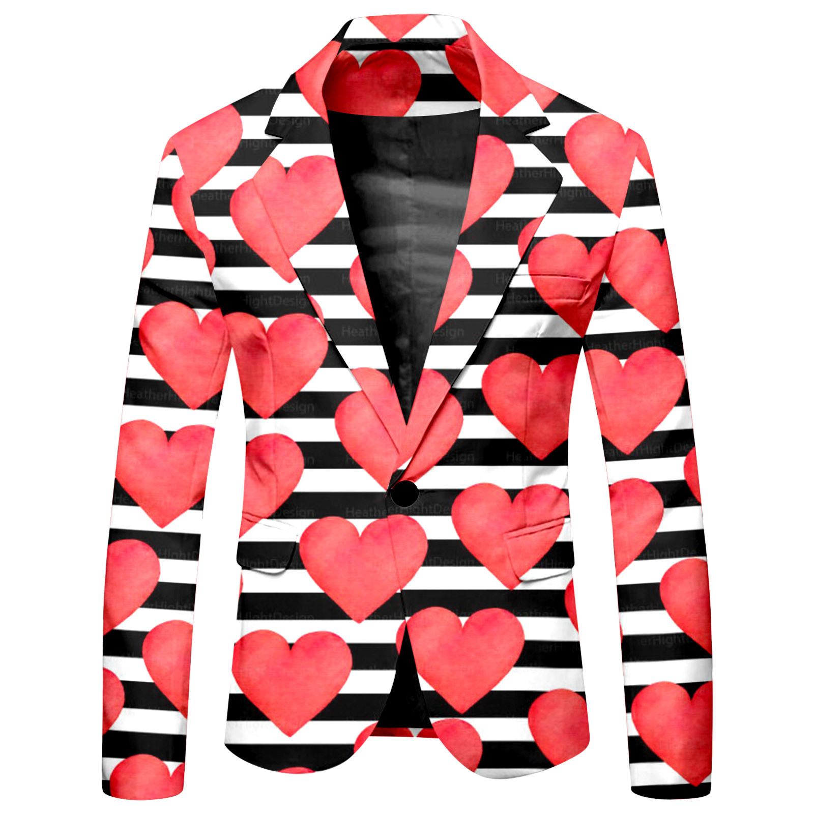 Wholesale Men Fashion Casual Party Valentine Heart Shape