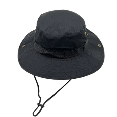 Simple Neutral Sunshade Sunscreen Breathable Bucket Hat