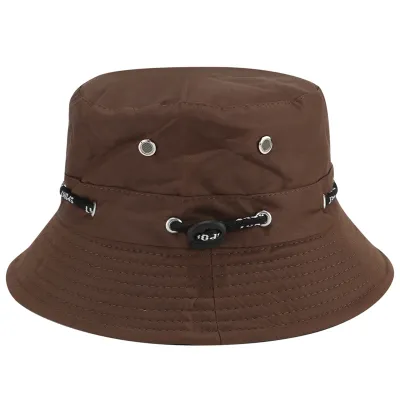 Simple Unisex Camouflage Printed Sunscreen Bucket Hat