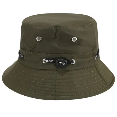 Simple Unisex Camouflage Printed Sunscreen Bucket Hat