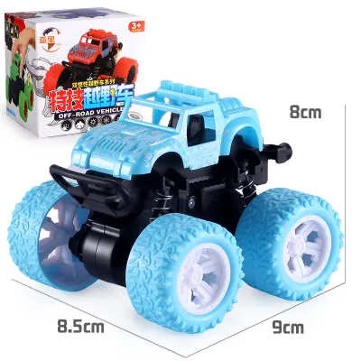 Kids Boys Girls Off-Road Inertia Plastic Car Toy