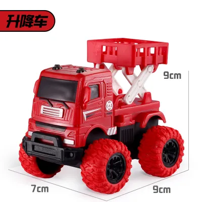Kids Boys Girls Off-Road Inertia Plastic Car Toy