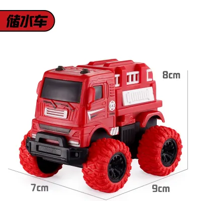 Kids Boys Girls Off-Road Inertia Plastic Car Toy