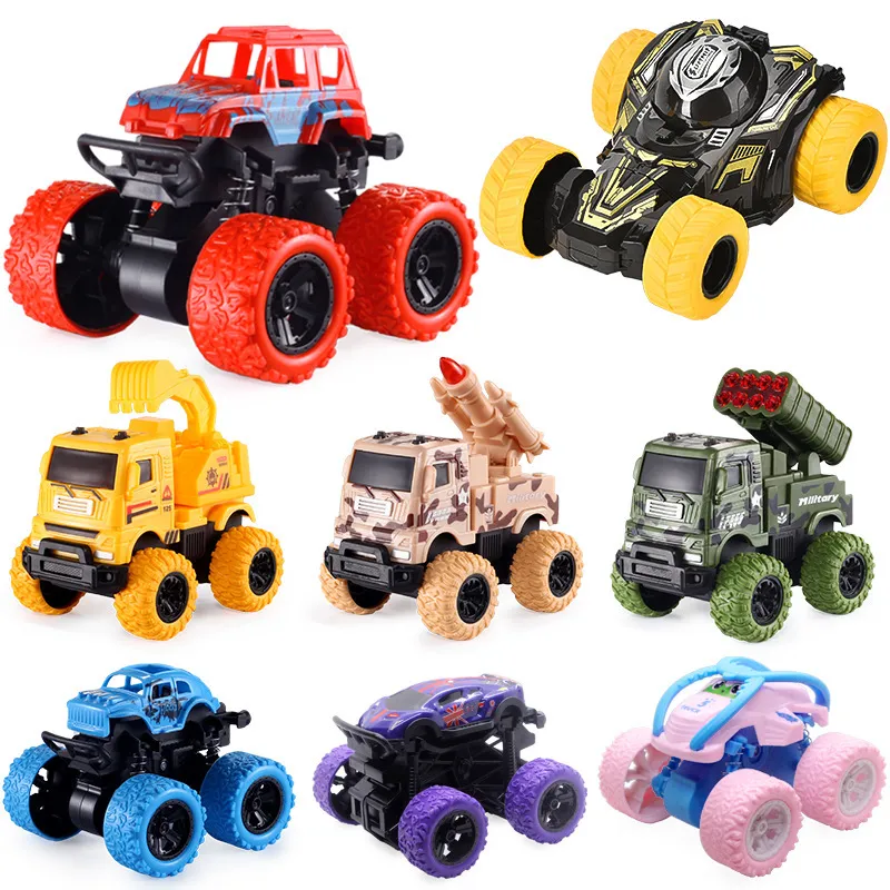 Kids Boys Girls Off-Road Inertia Plastic Car Toy