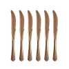 Rose Gold Knife 10 1 Pack