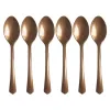 Rose Gold Spoon 10 1 Pack