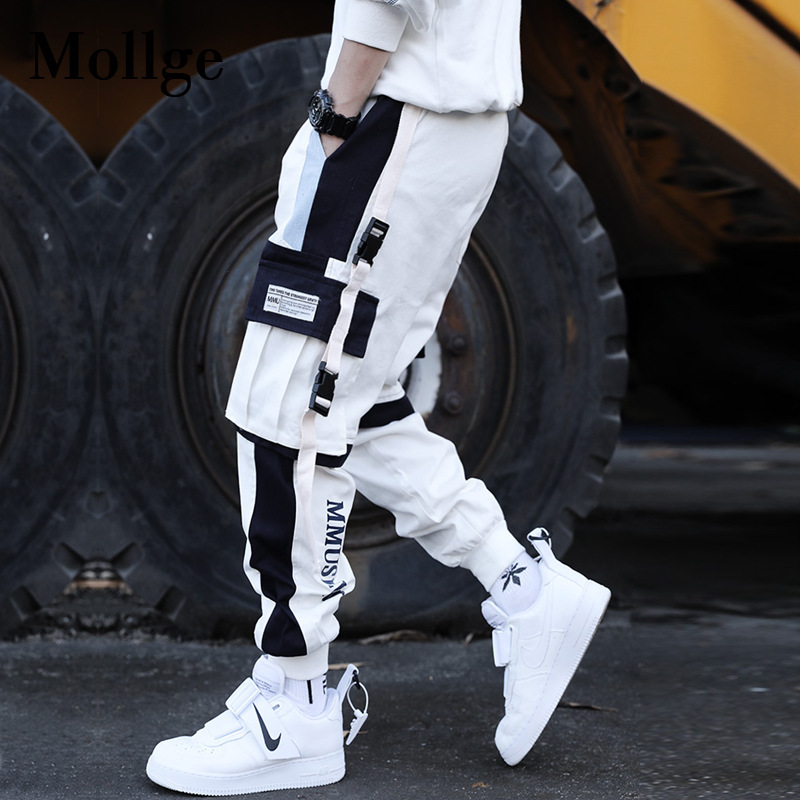 Wholesale Mem Fashion Casual Colorblock Plus Size Jogger