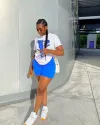 Blue And White