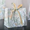 Tulip Gift Bag (Gold Blue Ribbon)