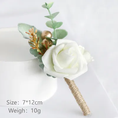 Creative European Style Wedding Simulation Corsage Decoration