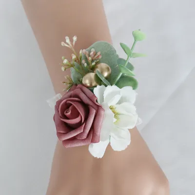 Creative European Style Wedding Simulation Corsage Decoration