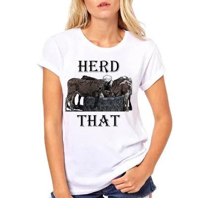 Women's Casual Cute Footprint Short-Sleeved T-Shirt